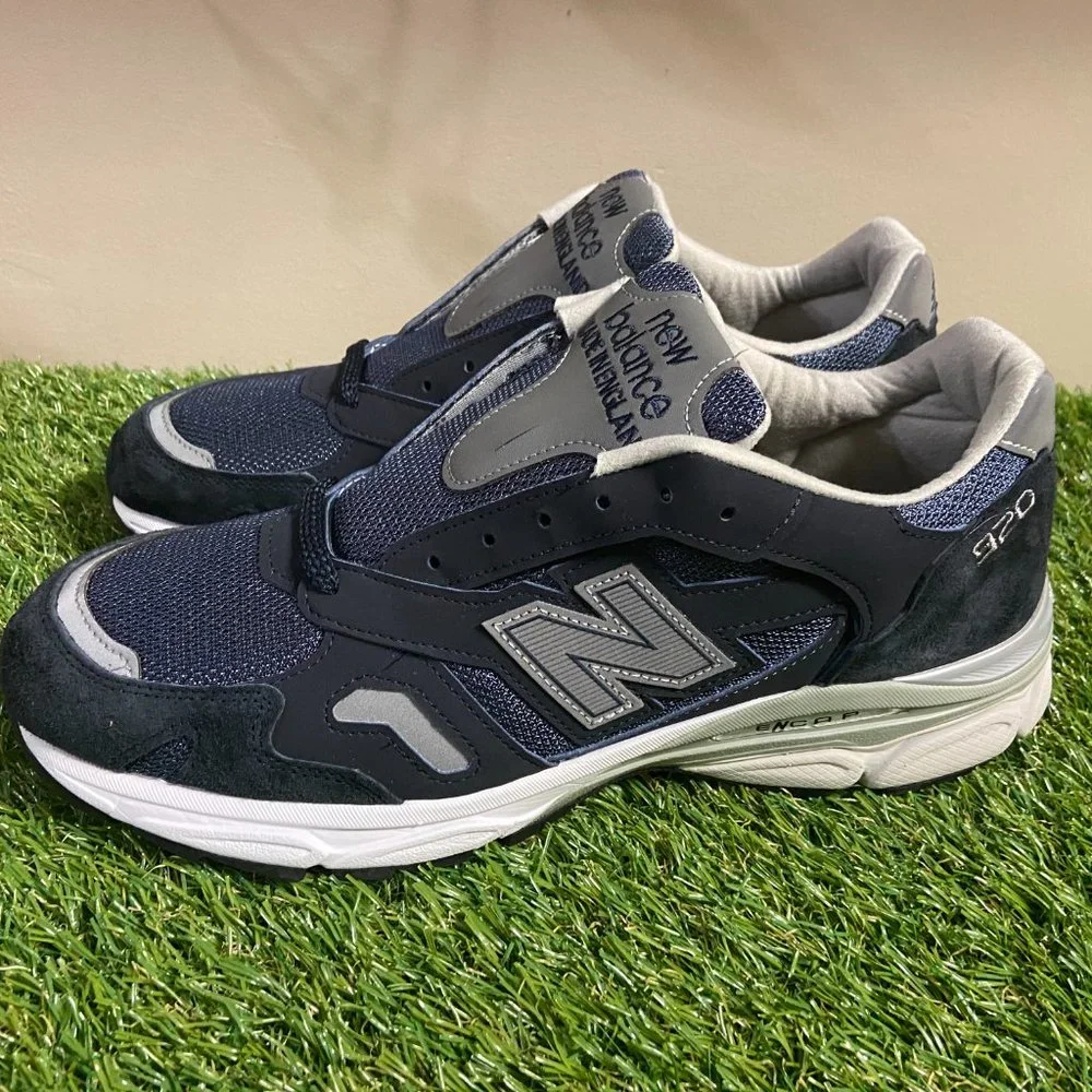 New Balance 920 Navy Blue 3M Silver Reflective M920CNV MADE in ENGLAND Mens